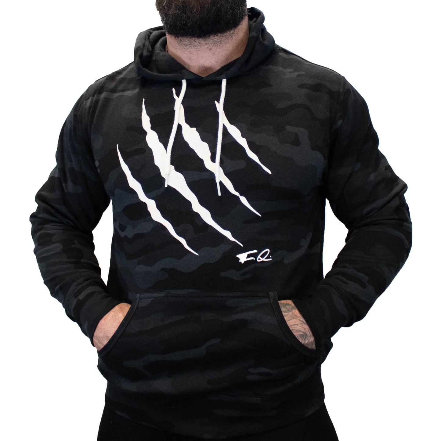 Claw BLK Camo Hoodie