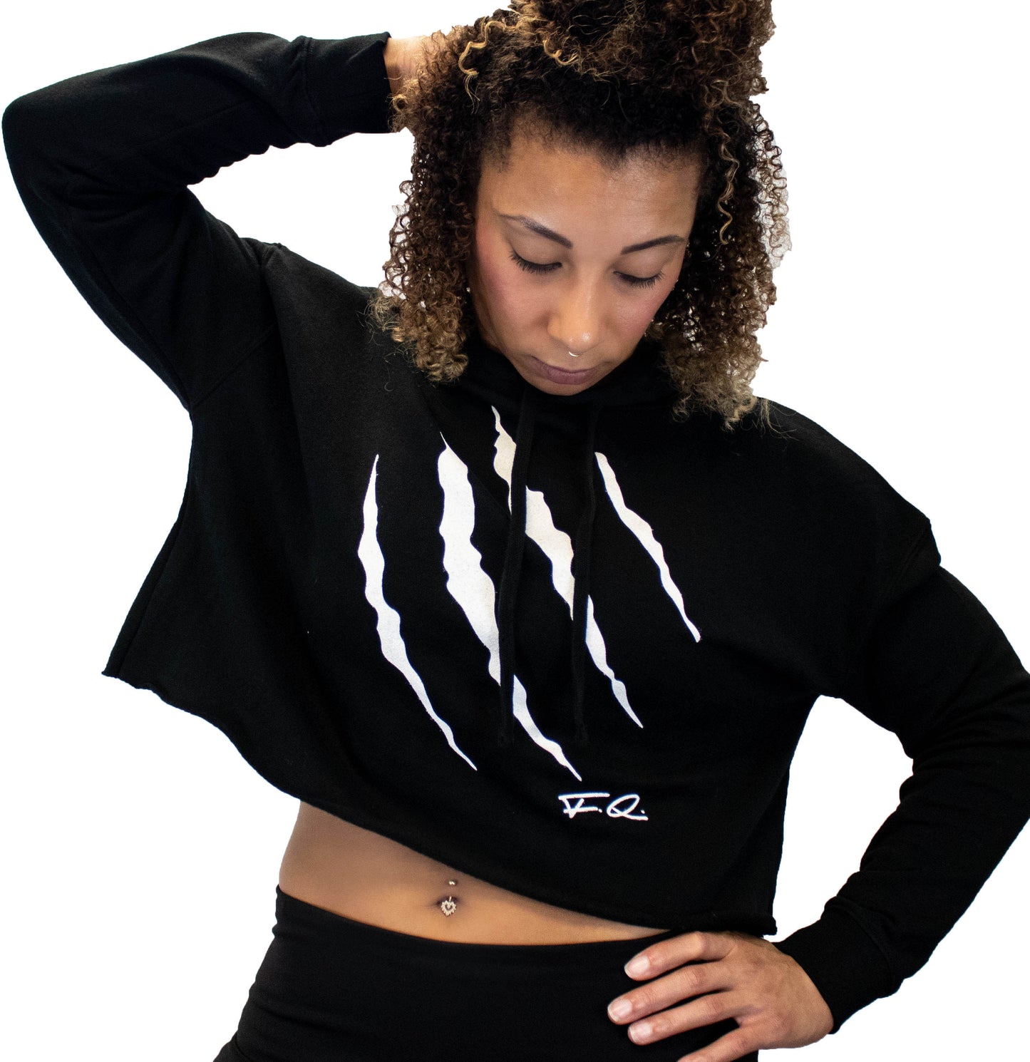 Women's Claw Crop Hoodie